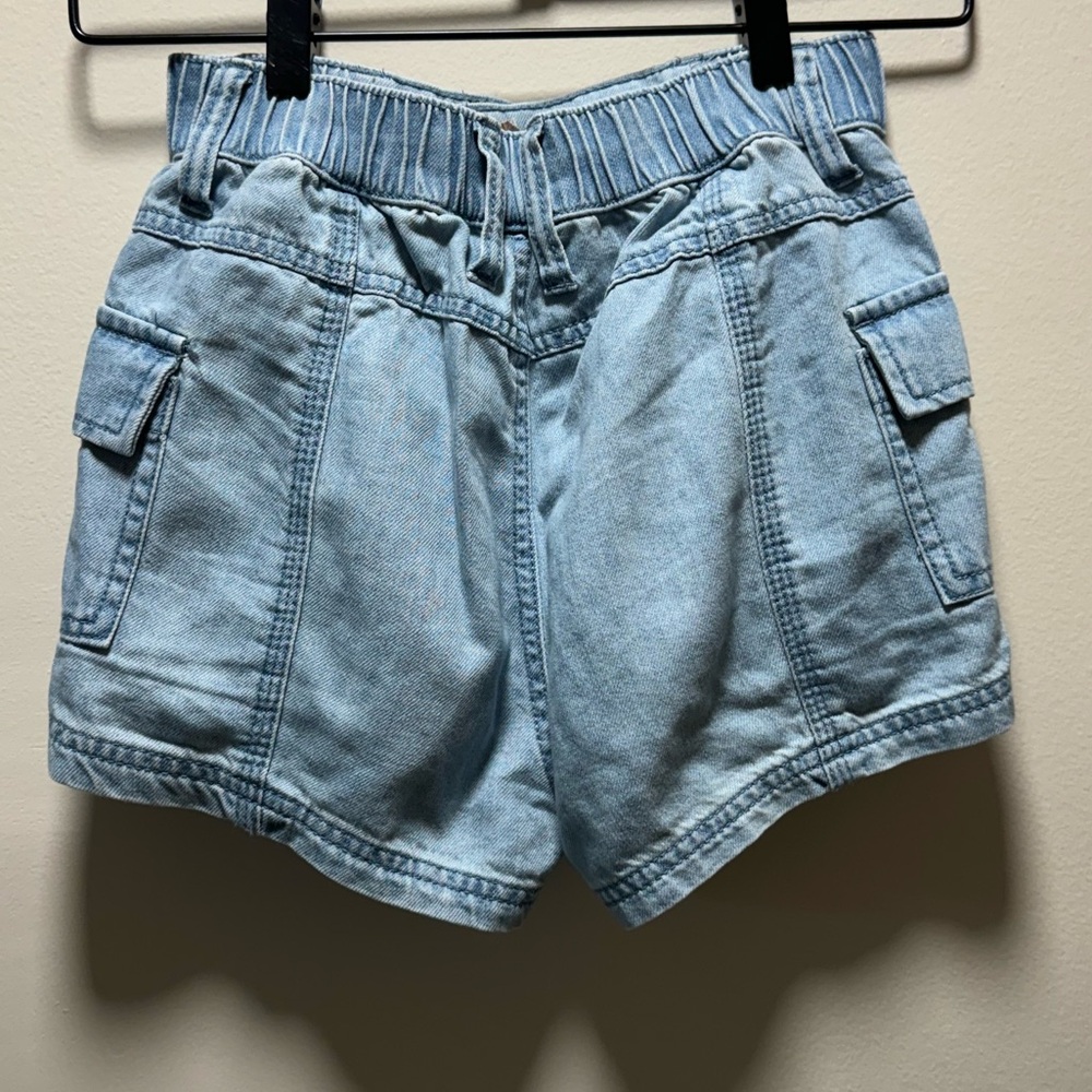 Tinseltown Denim Jogger Shorts - Picture 2 of 4